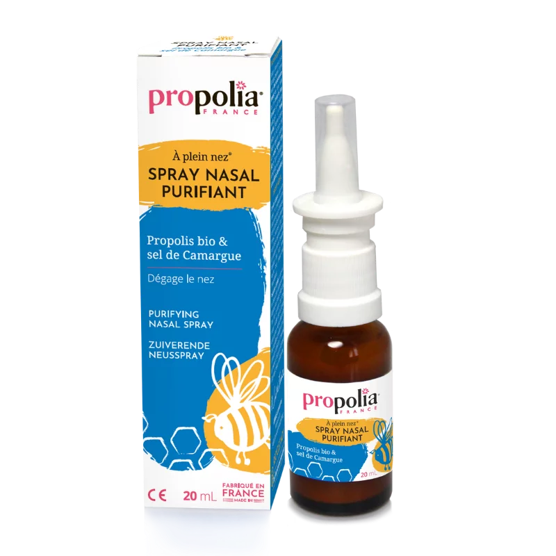 Spray nasal purifiant (propolis bio, soufre & eucalyptus bio) - Propolia