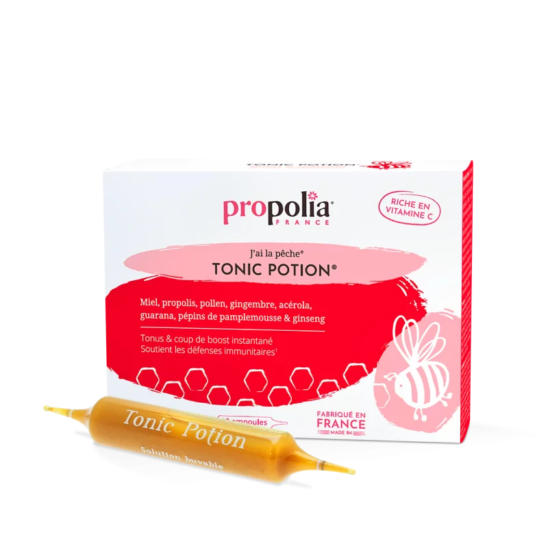 Tonic Potion boite de 10 ampoules - Propolia