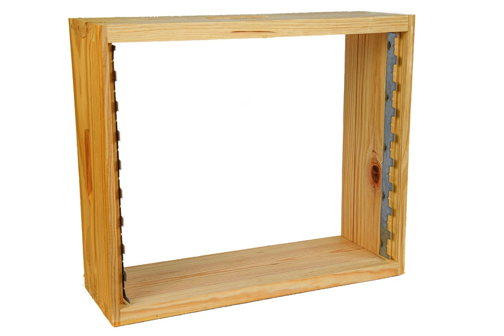Hausse Dadant à crémaillère 9 c 500*430*171mm