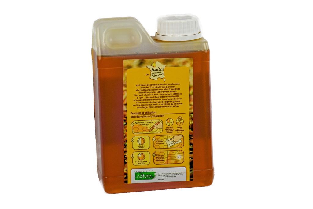 Huile de lin cuite (lasure) 1L