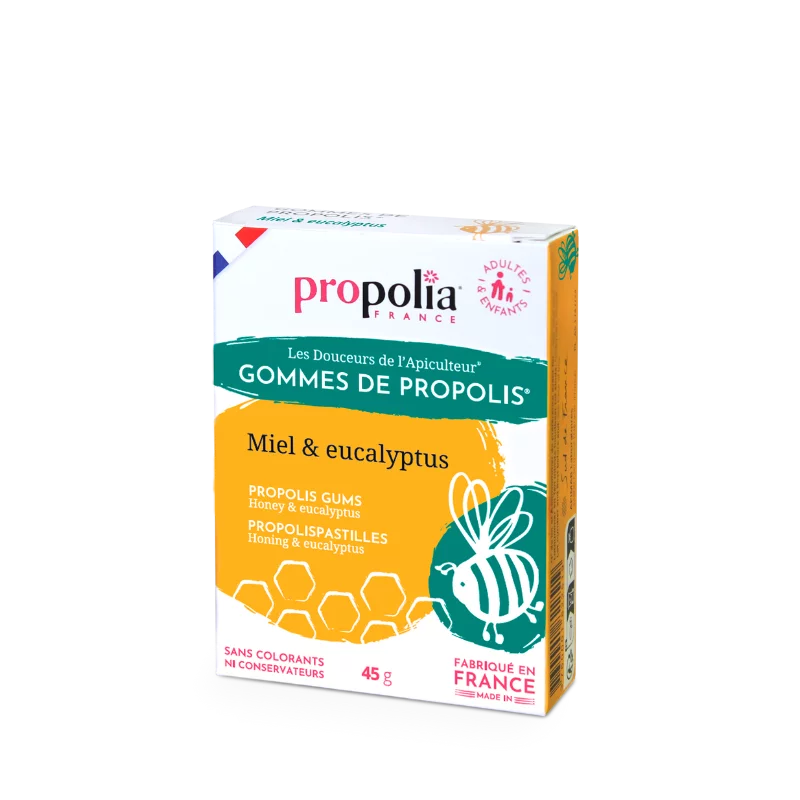 [P - 0002] Gomme propolis eucalyptus - Propolia