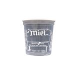Pot plastique NICOT "miel" 1kg le sachet de 25