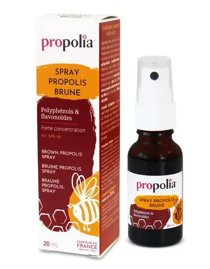 [P - 0102] Spray buccal à la propolis BRUNE