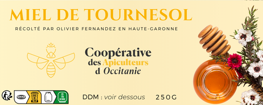 [P - 0008] Miel Tournesol 250g
