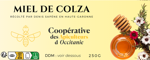 [P - 0028] Miel Colza 250g