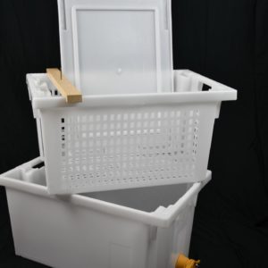 [M - 0101] Bac à désoperculer avec couvercle