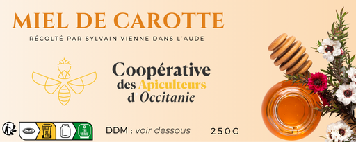 [P - 0088] Miel de carotte 250g