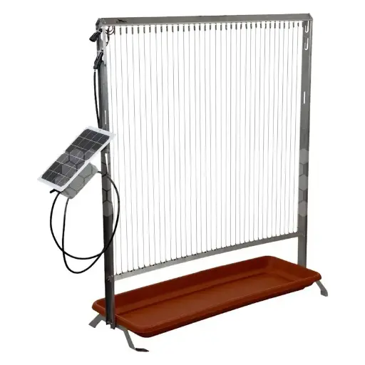 [M - 0448] Harpe électrique 60cm avec panneau solaire 15W et bac