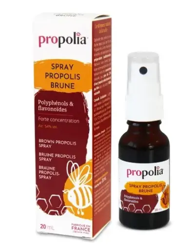 [P - 0102] Spray buccal à la propolis BRUNE